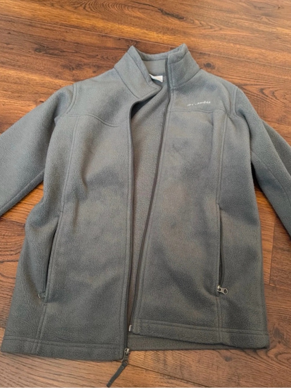 Columbia Women's Gray Fleece Utility Jacket - Full Zip